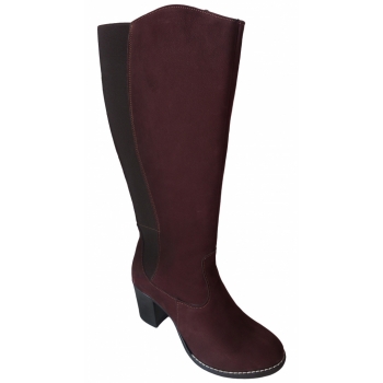 Eleganckie Kozaki Burgund Nr 40