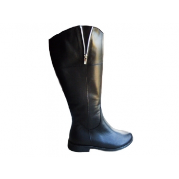 Eleganckie Skórzane Kozaki 37