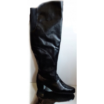 . koty szeroka cholewka OBW AZ 52 CM czarne 45