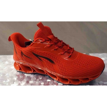Sportowe Buty Fashion SIATKI, czerwone, 43