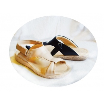 Eleganckie sandałki skórzane GREGORS