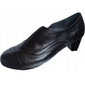 Eleganckie Botki Skórzane - Nr 44