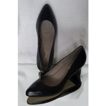 Eleganckie Skórzane Czółenko Obcas 6cm H Haluksy 36