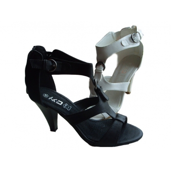 Białe Sandały na Obcasie 9cm (Rozmiar 40)