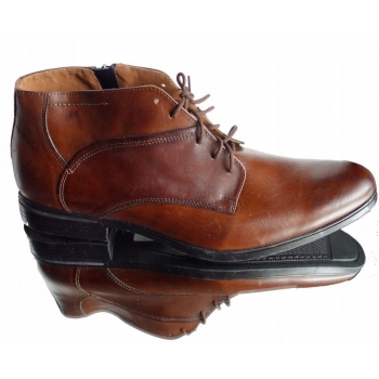 Eleganckie Skórzane Sztyblety Męskie -40%