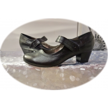 Eleganckie czółenka skórzane 4,5cm, nr.38