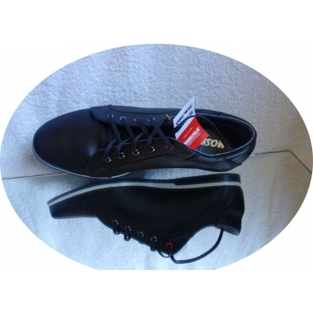 Buty Męskie Skórzane MOSKAŁA CZARNE 45