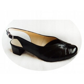 Eleganckie Skórzane Sandały 43