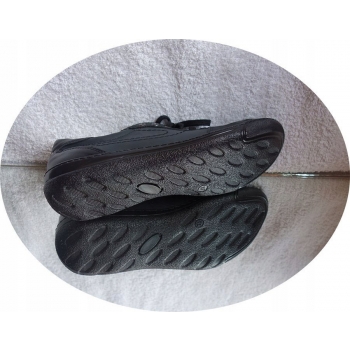 Eleganckie buty skórzane czarne 37