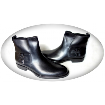 Męskie sztyblety Moskała, czarne, 43