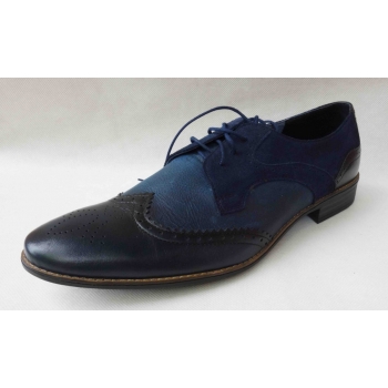 Eleganckie Półbuty Męskie - Granatowy 42