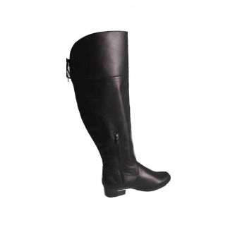 MUSZKIETERKI skóra szeroka cholewka 44 cm, nr 42