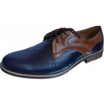 Eleganckie Buty Męskie Skórzane 39