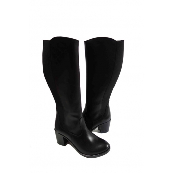 Eleganckie Kozaki Damskie na Szeroką Cholewkę