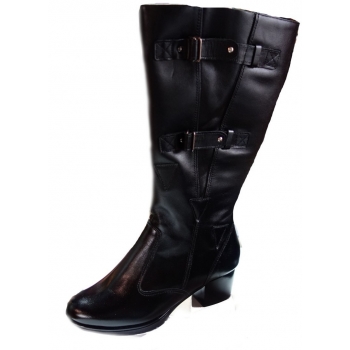 Skórzane Kozaki 47 cm, Rozmiar 39