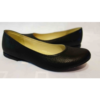 Eleganckie Skórzane Balerinki 37