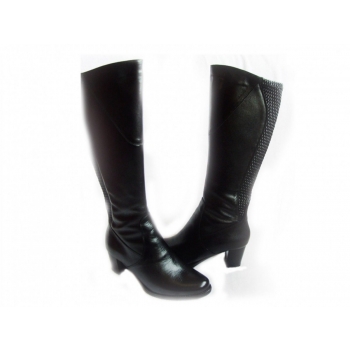 Eleganckie Kozaki na Zamek z Wysoką Cholewką