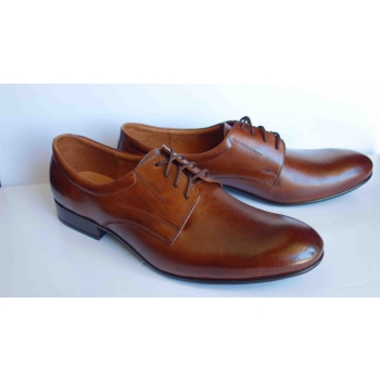 Polish Solid Leather Shoes 43