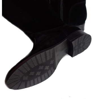 Kozaki Zamszowe z Niskim Obcasem 37