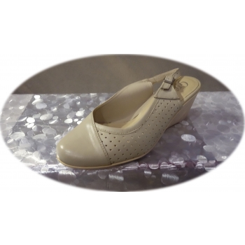 Sandały damskie beż NR.41