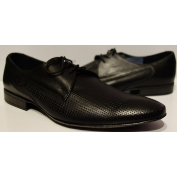 Eleganckie półbuty męskie czarny 42