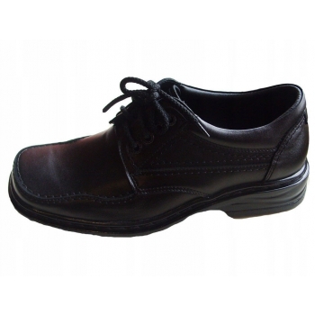 Skórzane Buty Męskie Premium