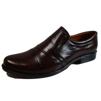 Skórzane Buty Męskie - Eleganckie Tęgość H