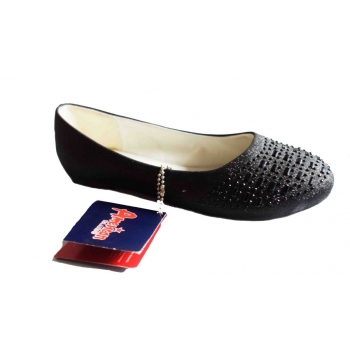 Eleganckie Baleriny Skórzane - Rozmiar 36