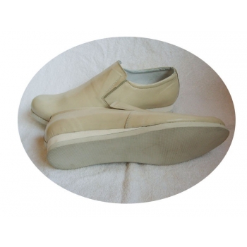 Buty Skórzane Męskie 45 H Beż
