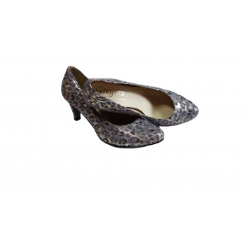 Eleganckie Skórzane Czółenko na Szpilce 6,5 cm - 38