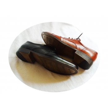 Komfortowe skórzane buty meskie H41