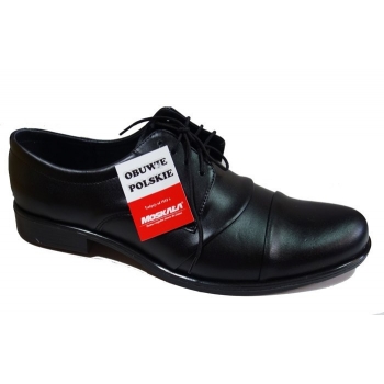 Eleganckie Skórzane Buty Męskie, Rozmiar 43