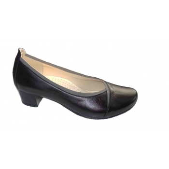 Eleganckie Mokasyny Damskie - Czarne, Rozmiar 38