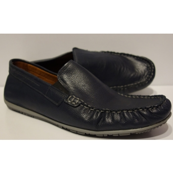 Eleganckie mokasyny Męskie MOSKAŁA, Granat 42